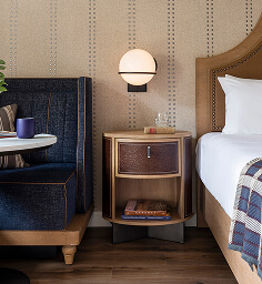 Hospitality furniture in a room | Turnkey FF&E & Interiors | The Living Company | Garland, Texas